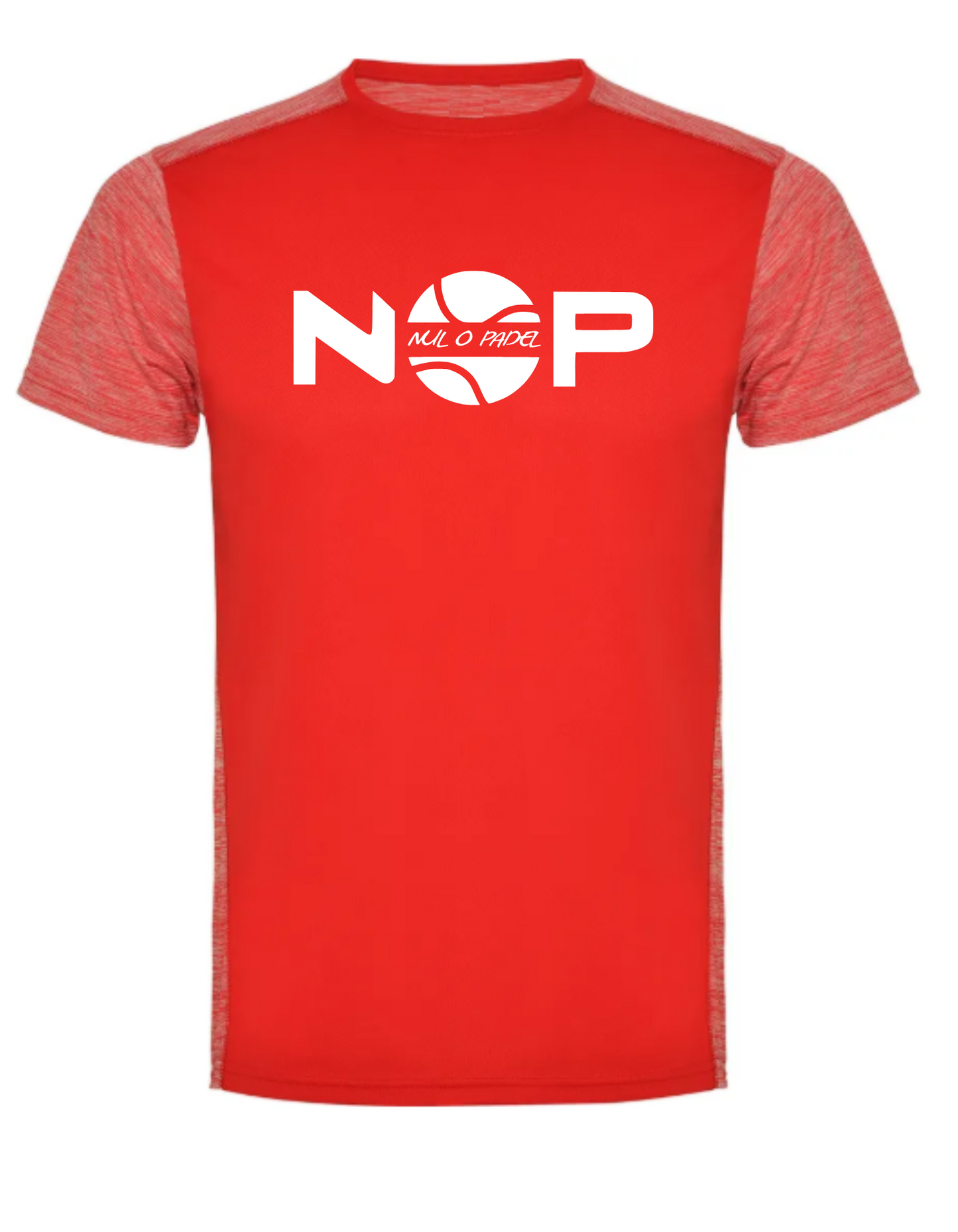T-shirt NOP "Double Faute" Rouge