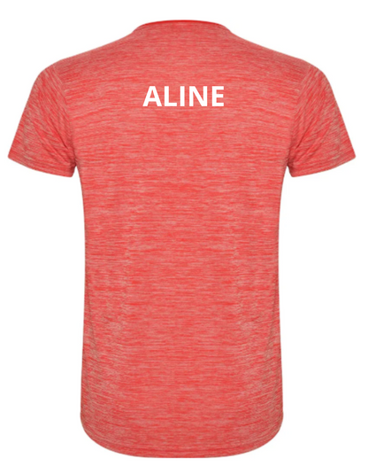 T-shirt NOP Rouge avec Prénom/Alias
