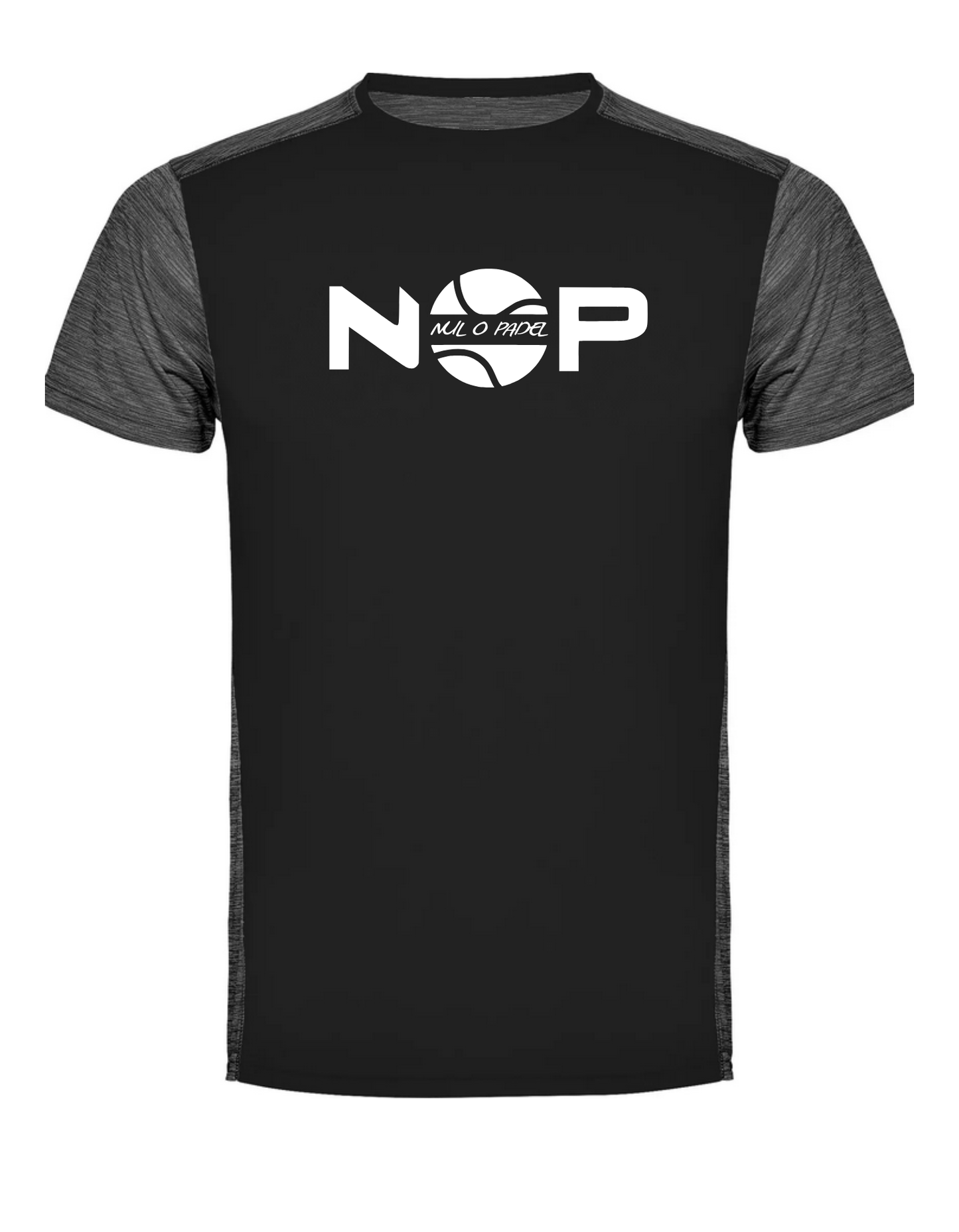 T-shirt NOP Noir avec Prénom/Alias et 2 Drapeaux