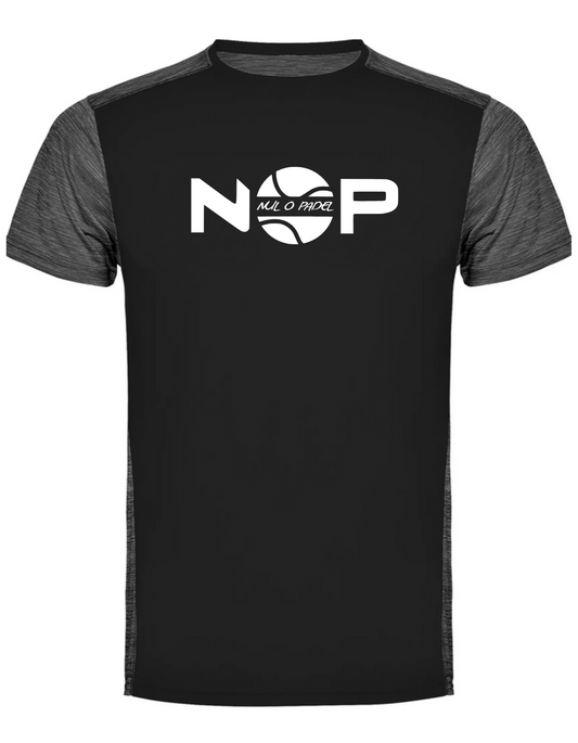 T-shirt NOP "Double Faute" Noir